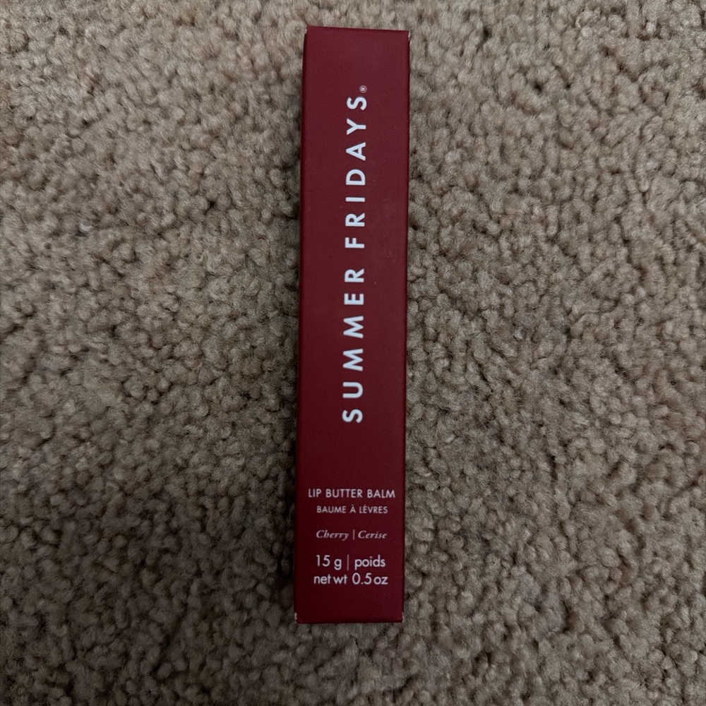 Summer Fridays Cherry Lip Balm